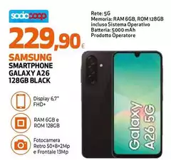 Samsung - Galaxy A26 128GB Black
