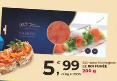 Le roi fumèe - Salmone Norvegese