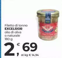 Excelsior - Filetto Di Tonno Olio Di Oliva O Naturale