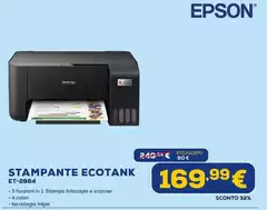 Epson - Stampante Ecotank ET-2864