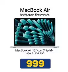 Macbook Air 13" Con Chip M4. 16gb 512gb Ssd