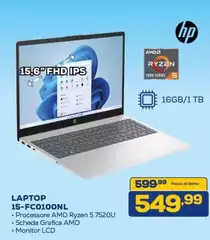 HP - Laptop 15-FCC0100NL