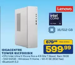 Lenovo - Ideacentre Tower 91CF0015IX