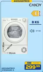 Candy - Asciugatrice EYEHD8IDE-S