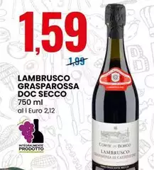 Integralmente Prodotto - Lambrusco Grasparossa DOC Secco