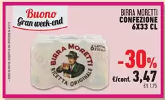 Moretti - Birra Confezione