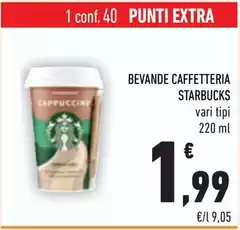 Starbucks - Bevande Caffetteria