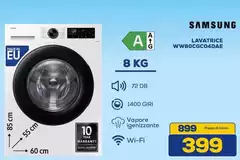 Samsung - Lavatrice WW90CGC04DAE