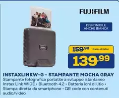 Fujifilm - Stampante Mocha Gray