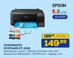 Epson - Ecotank ET-1810