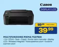 Canon - Multifunzione Pixma Ts37501