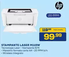 HP - Stampante Laser M110W