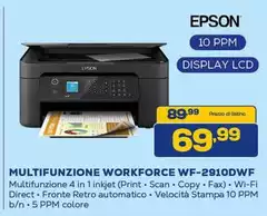 Epson - Multifunzione Workforce WF-2910DWF