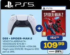 Sony - Ds5 + Spider-man 2