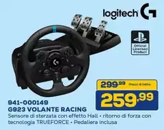 Logitech - 941-00149 G923 Volante Racing
