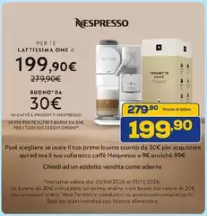 Nespresso - Lattissimax