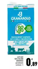 Granarolo - Latte UHT 100% Italiano