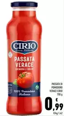 Cirio - Passata Di Pomodoro Verace