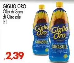 Giglio oro - Olio Di Semi Di Girasole