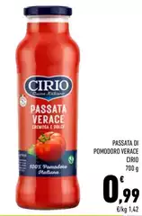 Cirio - Passata Di Pomodoro Verace