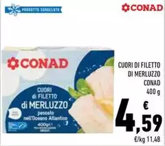 Conad - Cuori Di Filetto Di Merluzzo