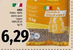 Ardi - Pellet 100% Abete Puro Legno