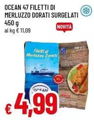 Ocean 47 - Filetti Di Merluzzo Dorati Surgelati