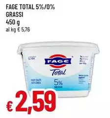 Fage - Total 5%
