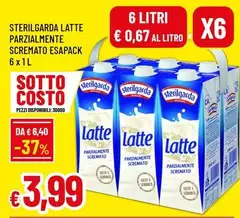 Sterilgarda - Latte Parzialmente Scremato