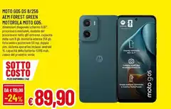 Moto GO5 DS 8/256 AEM Forest Green Motorola Moto GO5