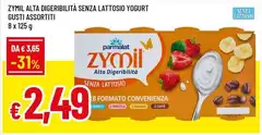 Zymil - Alta Digeribilità Senza Lattosio Yogurt