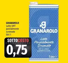 Granarolo - Latte UHT Parzialmente Scremato