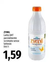 Zymil - Latte Uht Parzialmente Scremato Senza Lattosio
