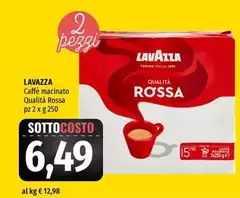 Lavazza - Caffè Macinato Qualità Rossa