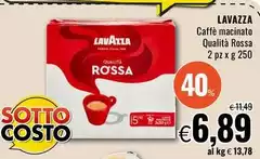 Lavazza - Caffè Macinato Qualità Rossa