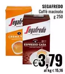 Segafredo - Caffè Macinato 