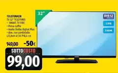 Telefunken - Tv 32" TE32759B5 