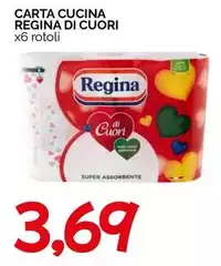 Regina - Carta Cucina Di Cuori