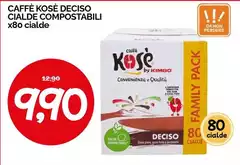 Kimbo - Caffè Kosè Deciso Cialde Compostabili