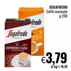 Segafredo - Caffè Macinato