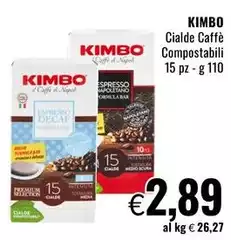 Kimbo - Cialde Caffè Compostabili