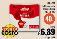 Lavazza - Caffè Macinato Qualità Rossa