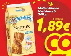 Mulino Bianco - Nastrine X 6