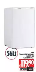 Akai - Congelatore Verticale 3 Cassetti