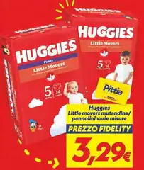 Huggies - Little Movers Mutandina