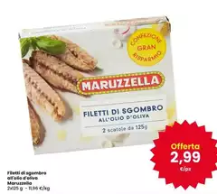 Maruzzella - Filetti Di Sgombro All'Olio D'Oliva