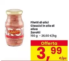 Zarotti - Filetti Di Alici Classici In Olio Di Oliva