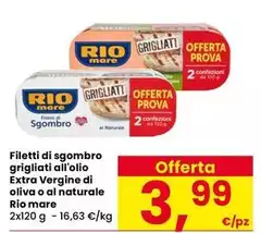 Rio Mare - Filetti Di Sgombro Grigliati All'Olio Extra Vergine Di Oliva O Al Naturale