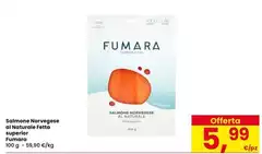 Fumara - Salmone Norvegese Al Naturale Fetta Superiore Fumara - Salmone Norvegese Al Naturale Fetta Superiore
