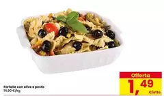Farfalle Con Alive E Pesto